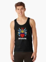 SHERWIN Black Tank Top