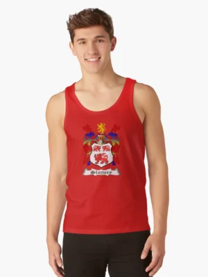 SLATTERY Red Tank Top