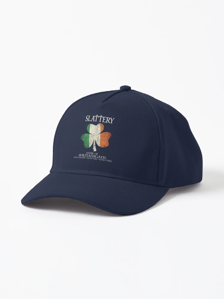 Slattery Ireland Irish house of shenanigans Navy Blue Cap